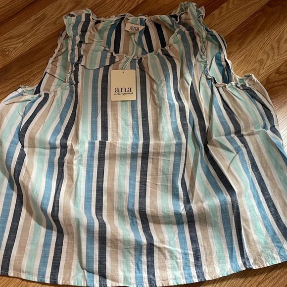 a.n.a Tops - Gorgeous size Women's XXL lightweight linen BOHO style blouse NWT